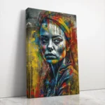 Expressive Woman Portrait