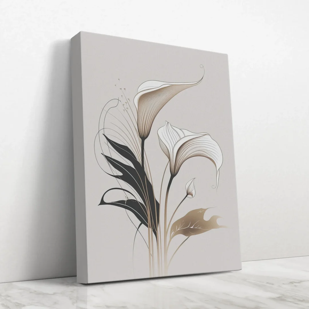 Minimalist Floral Elegance - Image 1