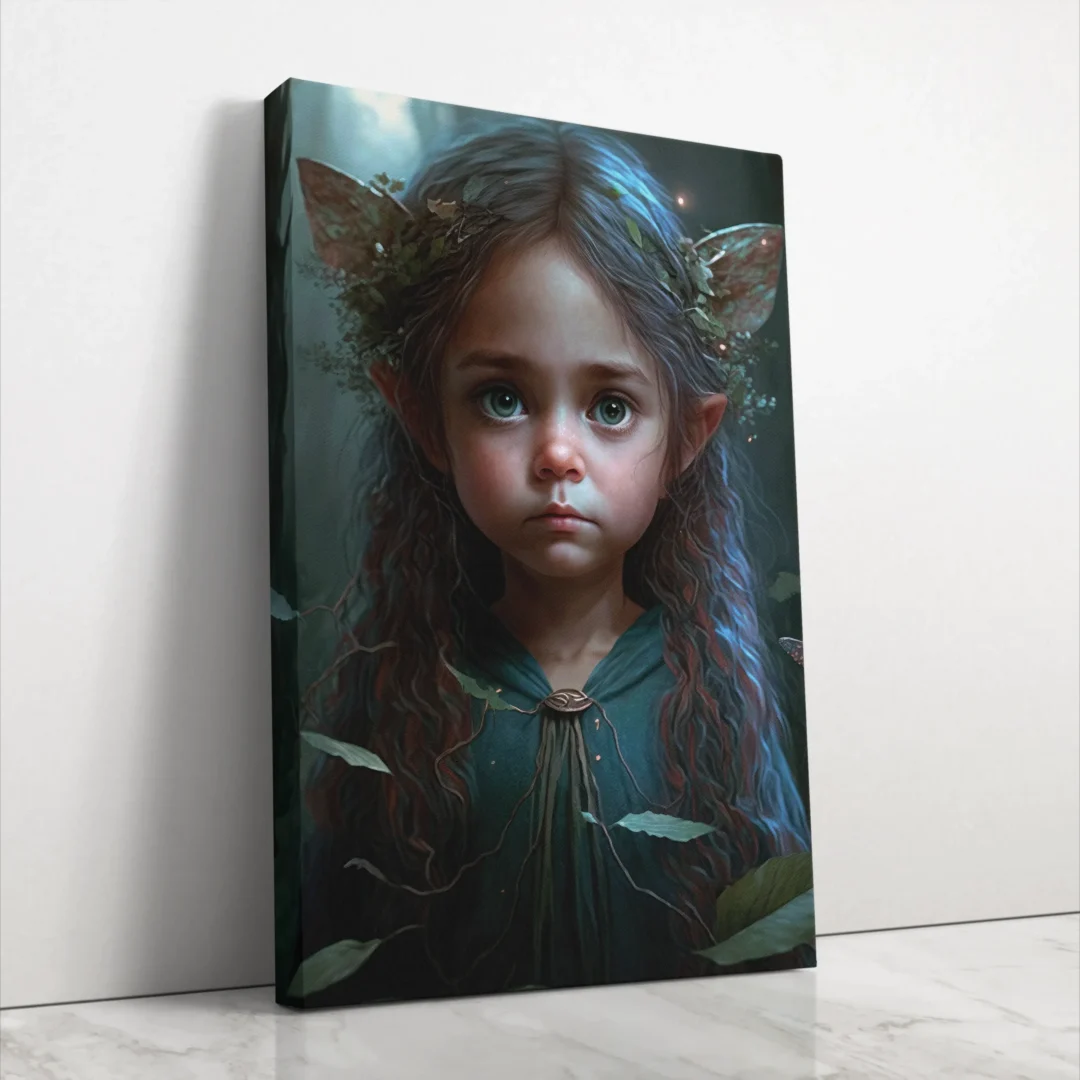 Mystic Meadow: Forest Elf Maiden - Image 1