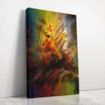 Vivid Splashes: Abstract Fusion